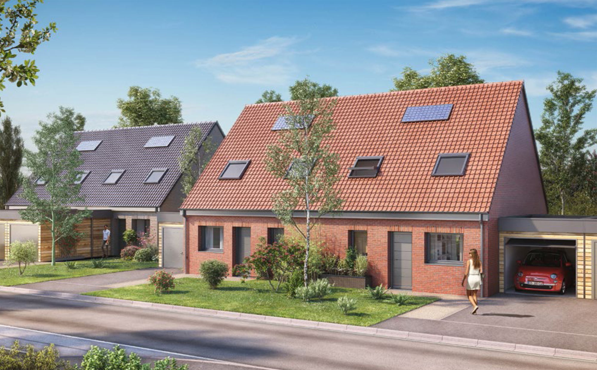 Programme de maisons neuves à Douvrin