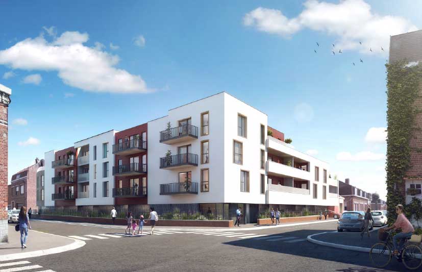 Programme immobilier en loi Pinel Les Satines à Houplines